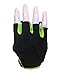 Produktbild Blisfille Fitneß Handschuhe Herren Herren Motocross Racing Ride Ritter Mountainbike Handschuhe Ausrüstung Tragbar Atmungsaktiv Frühling Sommer Herbst Halbe Finger Schwarz Xl