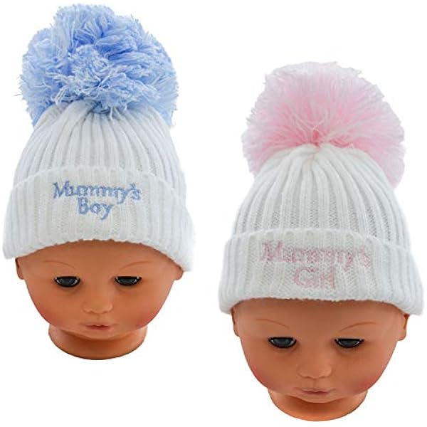 personalised baby bobble hat