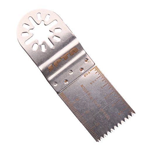 SPTA 37tlg Sägeblätter Sägeblattsortiment Multifunktionswerkzeug Multitool Zubehor für Fein Multimaster und Bosch Black und Decker Genesis Bosch Dremel Ridgid Ryobi Makita Milwaukee Dewalt Chicago Stainley Skil Haussmann Craftsman Multitool - 4