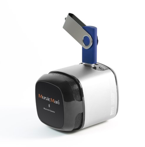 Preisvergleich Produktbild Technaxx Musicman Makro Bluetooth Soundstation NFC-X6, silber