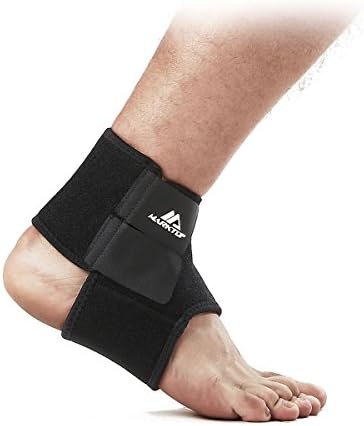 Ankle Stabilizer MARKTOP Ankle Support Compression Strap Support Ankle Wraps One Size Fits Most For Weight Lifting, Pull Up, Exercise, Fitness, Gym Training M5005 (L)