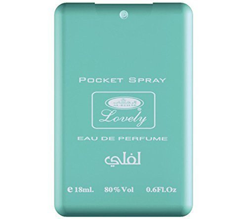 1STOPBABYSTORE Perfume-Pocket Eu De Toilette Spray Arabian Fragrance Travel Atomiser 18 Ml Attar "lovely"