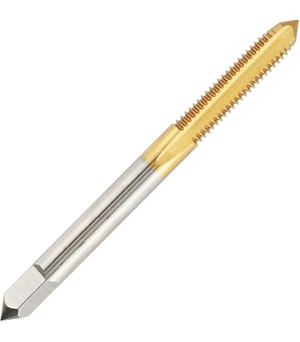 YOSOO - Taraud métrique 10 pièces filetage M10 en acier au carbone