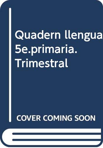 QUADERN LLENGUA 5EPRIMARIA TRIMESTRAL