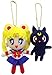 Produktbild Sailor Moon Plüsch Anhänger Set: Sailor Moon und Luna / Runa (2 Anhänger)