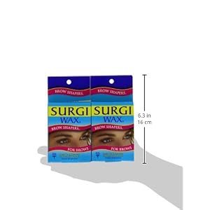 Surgi Wax Eyebrow Wax Strips - Eyebrow Hair Removal Waxing Kit with Surgi Soothe Cream (28 Pack) - Image 5