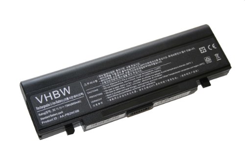 AKKU LI-ION 6600mAh 11.1V in schwarz black passend für SAMSUNG R60FY01, R60 Plus, R65-Serie ersetzt AAPB2NC6B, AA-PB2NC6B/E, AA-PB4NC6B, AA-PB4NC6B/E
