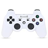 Kontorland P3G - PS3/PC Uyumlu Titreşimli Kablosuz Oyun Kolu GamePad (Beyaz)