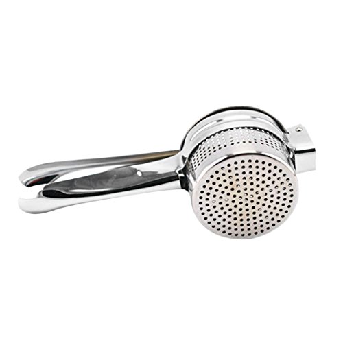 SODIAL(R) Neuer Edelstahl Kartoffelschaeler Kartoffelpresse Pueree Fruchtgemuese Saftpresse Presse Hersteller - 3