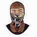 Produktbild FakeFace Unisex Gesichtsmaske Tier Motiv Sturmhaube Kältebeständige Winddichte Sturmmaske Fahrrad Motorrad Kappe Balaclava Vollgesichtsmaske Ski Snowboard Outdoor Maske
