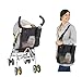 Buggy Stroller Organiser, Multipocket, Black