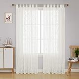cortinas para salon ikea LISTO PARA COLOCAR - Con trabillas. Fácil de instalar. Puede mover fácilmente la cortina a lo largo de la barra.