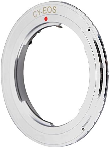 Kvalito Lens Ring Mount Adapter, Contax CY / Yashica C/Y Lens to Canon EOS for 1D 5D 7D 500D 550D 60D 1000D
