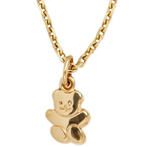 Anhnger-Kettenanhnger-Teddy-Br-aus-333-Gold-Gelbgold-Halsschmuck