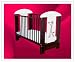 LUXURY BABY COT BRAND NEW WOODEN SAFARI GIRAFFE BED SAFETY MATTRESS