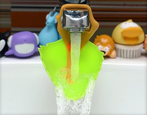 Inchant Kids Faucet Extender Hahn-Extender für Kinder, Wasch- oder Spülbecken Griff Extender, Kawaii Sichere Handwaschgewohnheiten für Babys, Kleinkinder, Kinder und Kinder Extenders (2 Stück) - 9