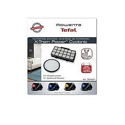 Générique Kit filtre (x2) X-Trem Power Cyclonic Aspirateur Rowenta (ZR006001)