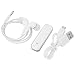 Produktbild Lemumu Wireless Bluetooth v4.1 Stereo Ohrhörer Sport, Ohrhörer trennbare Clip-on Kopfhörer, Weiß
