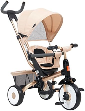 Convenient Children tricycle, 0-4 years old baby trolley Multifunction bicycle baby Child car bicycle Comfortable ( Color : #3 )