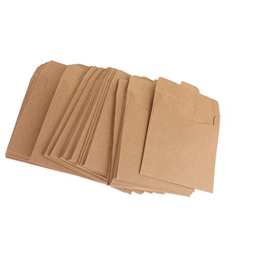 Gazechimp 50pcs CD DVD-cdr Krafthülsen Envenlope Verpackung Scheibe Papiertüten - 6