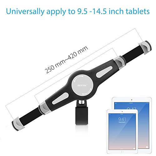 Bestek Universal Halterung mit erweitbare Halter für „9.5-14.5“ Zoll Tabletten und andere kompatible Geräte - 3