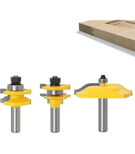 Fraise à Défoncer Avec Tige De 8 Mm Pour Moulures Architecturales Et Travaux Manuels 98957728