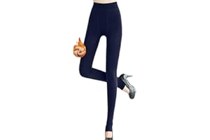 Rayson Leggins para Mujer Cálido Invierno Cintura Alta Fleece Elástico Leggings Lined Pantalones Deportivos Gruesas Polainas Térmico Grueso Forro Fleece Pantalones para Mujeres Niñas