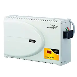 V-Guard VN400 Smart Stabilizer for AC Up to 1.5 Ton (Working Range: 160V-280V , White )