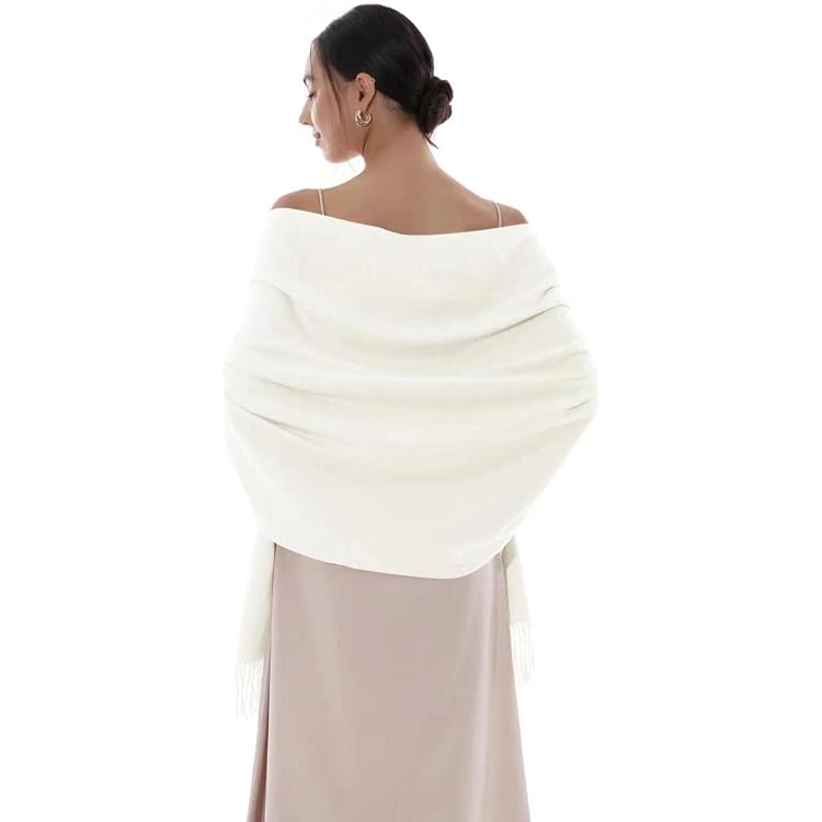 Écharpe Pashmina RIIQIICHY Châle Chaud Et Doux Pour Femmes - Grand Foulard Hiver