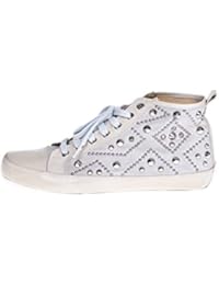ROBERTO BOTELLA - <p>Zapatilla abotinada en piel</p> - Color Blanco - Talla 39