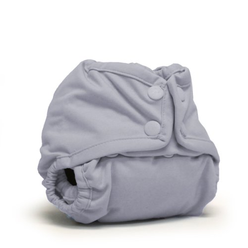 Rumparooz Newborn Snap Cloth Diaper Cover, Platinum