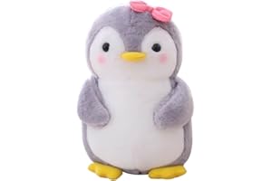 LICHENGTAI Przytulanka pingwin, 45 cm, słodki pingwin Cuddlekins, pluszak, mały pingwin, pluszowa lalka, zwierzę, poduszka, puszysty prezent dla dziewcząt, chłopców, przyjaciół, na Walentynki,