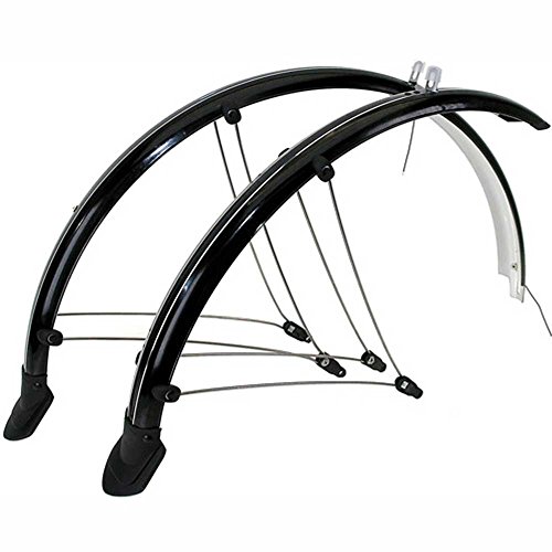 Schutzbleche 24" 60mm Kunststoff schwarz Fahrrad
