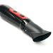 Professional 3in1 Multifunctional Hot Air Brush Hair Dryer Styler (red)