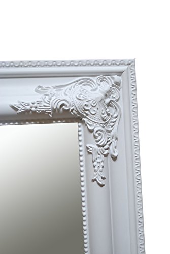 Spiegel Wandspiegel WENDY weiß Barock 50 x 40 cm - 2