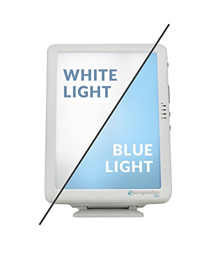 PureGuardian 10,000 LUX Full Spectrum Energy Light with Customizable Blue or White Light Therapy Intensity, Timer, Pure Guardian SPA50CA RS.10429 (10.00% Off) - Amazon