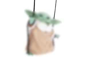 simyron Baby Yoda Auto Auto Rückspiegel Anhänger Yoda Schaukel Auto Rückspiegel Cartoon Dekoration Autoteile Rückspiegel Dekoration Auto Charme Geburtstagsgeschenk