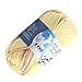 Produktbild Lorsoul Multi Color Warm DIY Milch Baumwollgarn Baby-Pullover Garn Knitting Kinder Handgestrickte Strickdecke Crochet Yarn - gemischt gelb