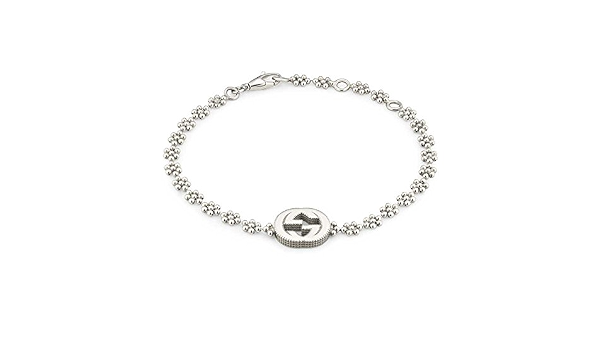 Gucci Bracciale Argento YBA481687001 : Amazon.it: Gioielli