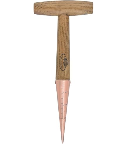 Fourchette à Main En Cuivre - Outil Jardin Pour Retourner La Terre - Solide Et Pratique