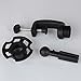 Hairdressing 85% Real Hair Training Head Practice Cutting Styling Head with Clamp Holder
