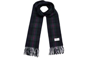 TG Thistle Gem Traditional Tartan Clan Scarves – Multicolor, super-soft Scottish Clan Tartan Scarf - Perfect for both Men and Women