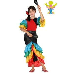 Disfraz de Rumbera niña