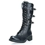 anfibi stringati donna