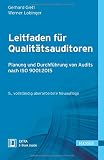 Image de Leitfaden für Qualitätsauditoren: Planung und Durchführung von Audits nach ISO 9001:2015