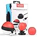 Produktbild ECHTPower Pokeball Plus Ladegerät und Schutz-Set, Pokeball Switch Schutzhulle Tasche & Silikon Schutzhülle & Controller Ladestation für Nintendo Switch Pokemon Lets Go Pikachu Eevee-Spiel Pokeball