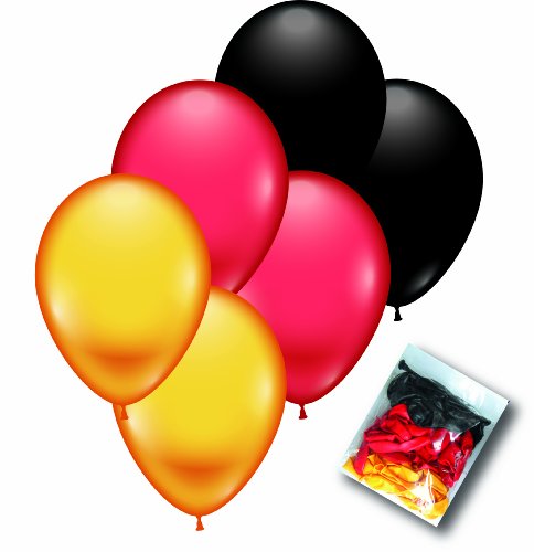 Karaloon G090-00 – 99 Luftballons, schwarz/rot/gelb - 2