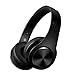 Produktbild Qilian Bluetooth Kopfhörer On Ear Ohrhörer Wireless Headphones Faltbare Kabellos Kopfhörer Geräuschunterdrückung Über Ohr Drahtlose Kopfhörer mit Mikrofon für Apple Android Geräten,Mp3,TV-Schwarz