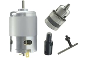 CONQUERALL 775 Motor DC 12V 6000 RPM / 24V 12000RPM Motor de gran par y alta potencia con portabrocas