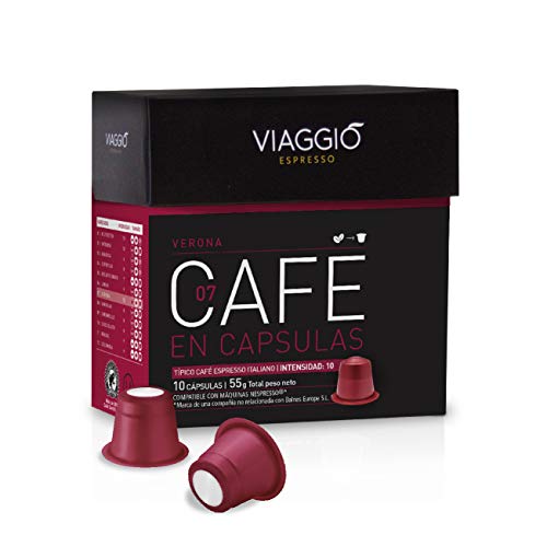 VIAGGIO ESPRESSO - 240 capsules de café compatibles avec Nespresso - VERONA